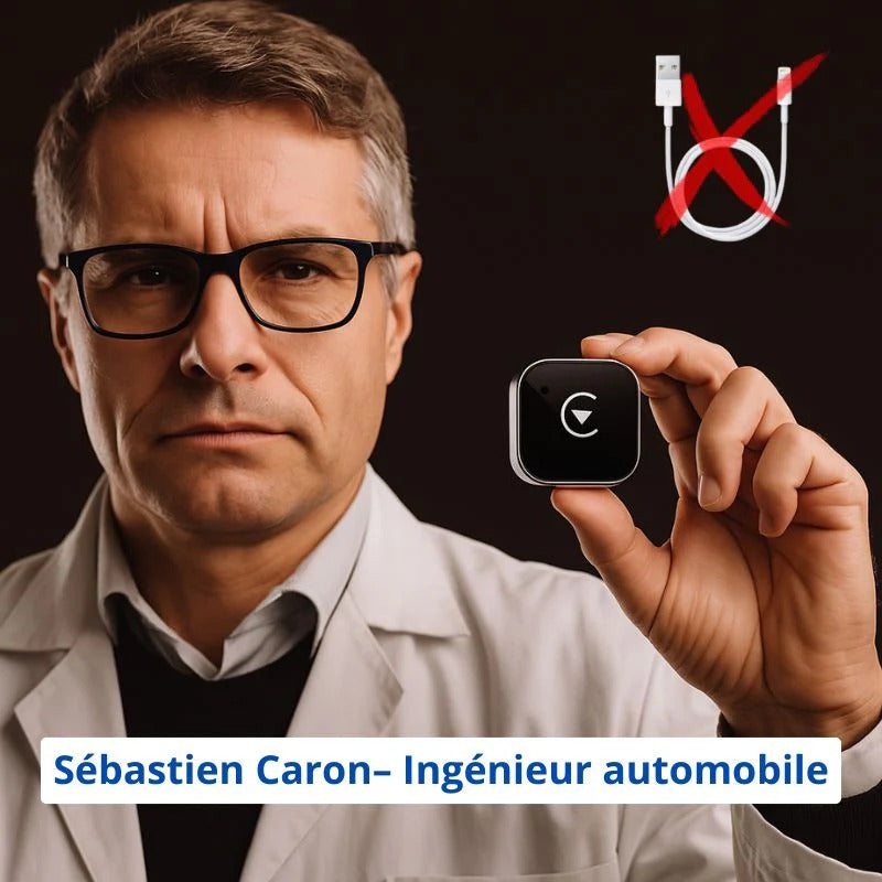 Wireless CarPlay & Android Auto – Pour iPhone & Android